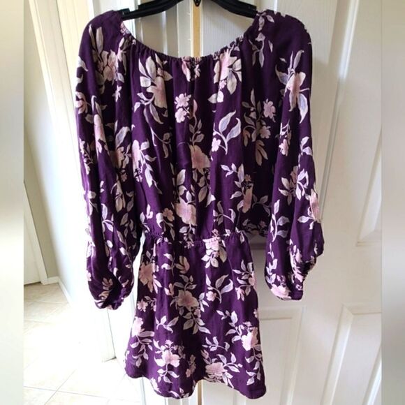 Free People Portia Floral Babydoll Mini Dress Size XS NEW - Picture 7 of 10